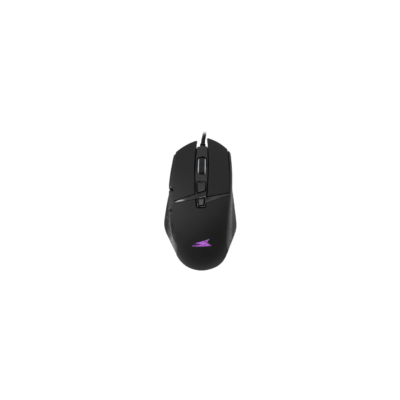 Barracuda RAPTOR-B, BGM-051B gamer egér,8D, fekete, 6400 dpi